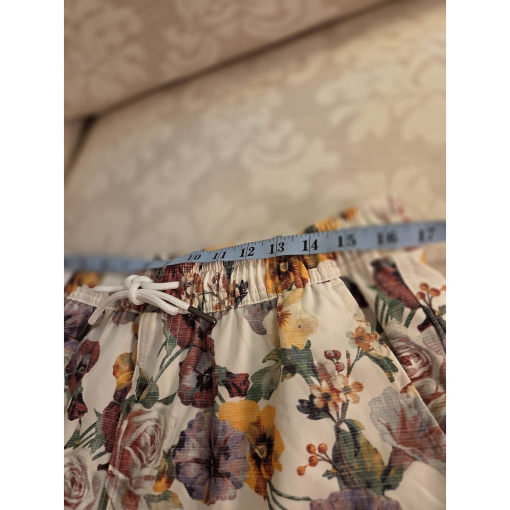 Goodfellow & Co Men's Floral 5" Swim Trunks With Liner Size M NEW! $30 - Picture 6 of 9